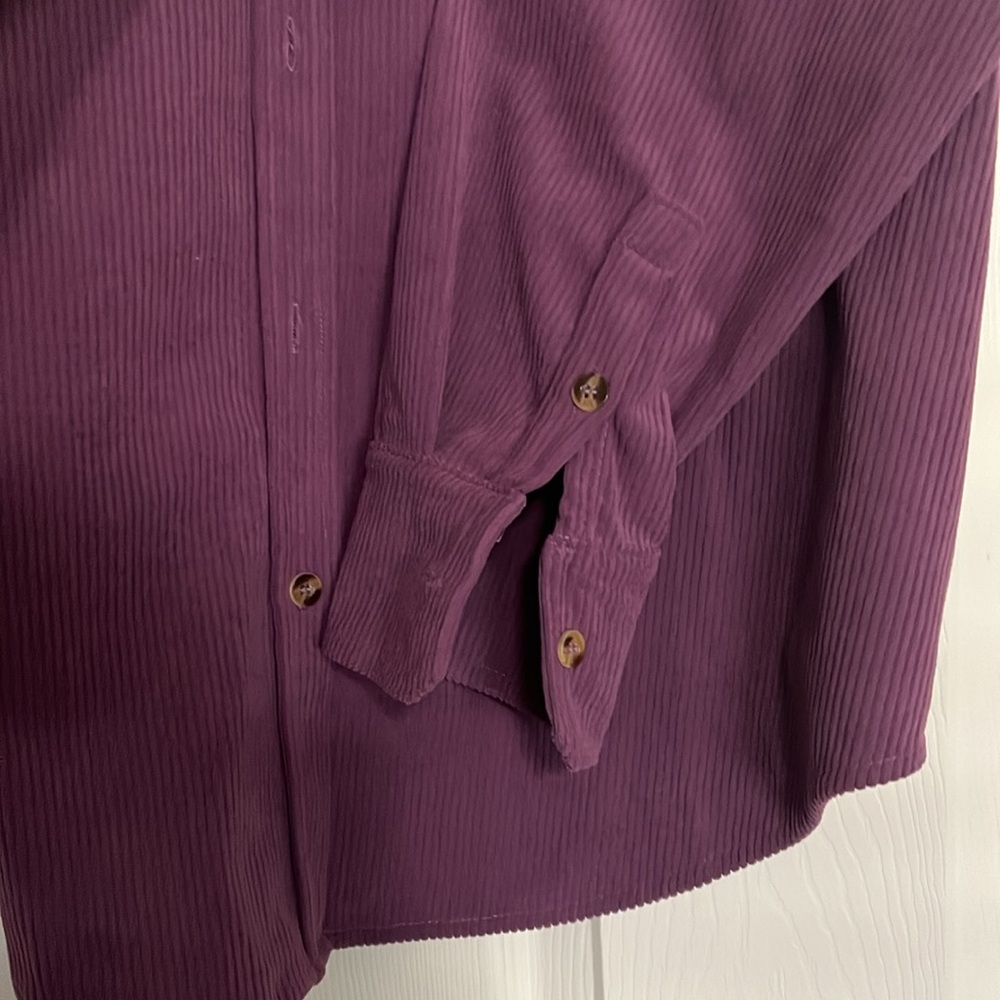 Corduroy Shacket/Button Up - image 6